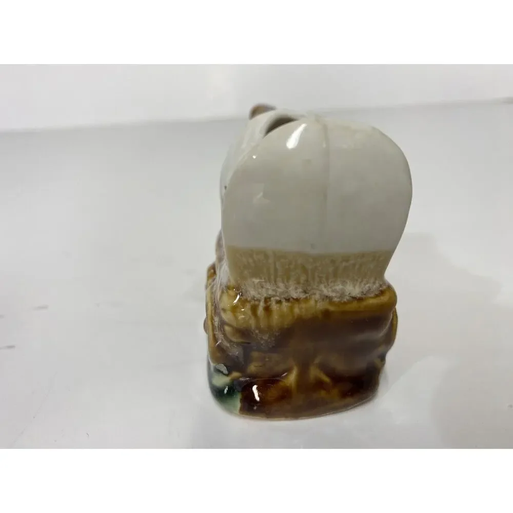 Vintage Nashville Tenn. TN Horse and Wagon Toothpick Holder Souvenir